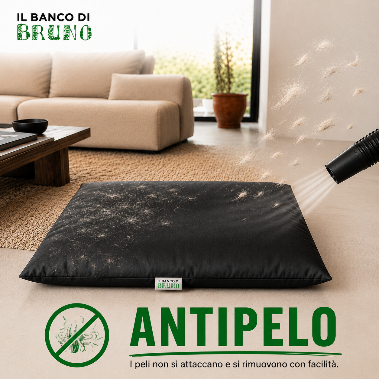 SuperCuscino in Eco Pelle 80x100 cm - Impermeabile e Antipelo